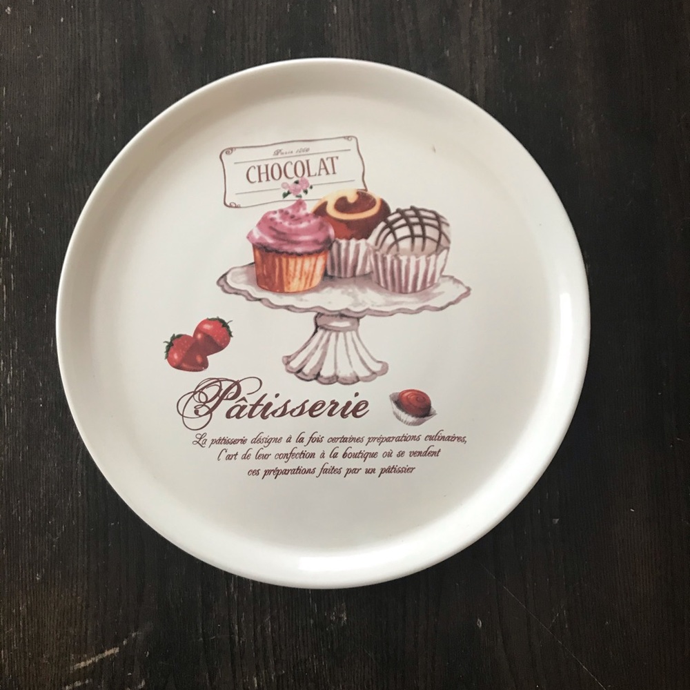 New In Box Pastry Plate - Picture 2 of 4